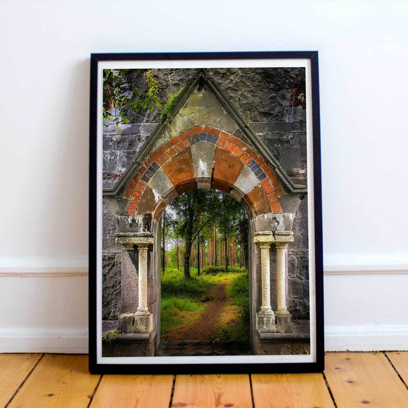 Canvas Wrap - Portal to Portumna Forest, County Galway - James A. Truett - Moods of Ireland - Irish Art