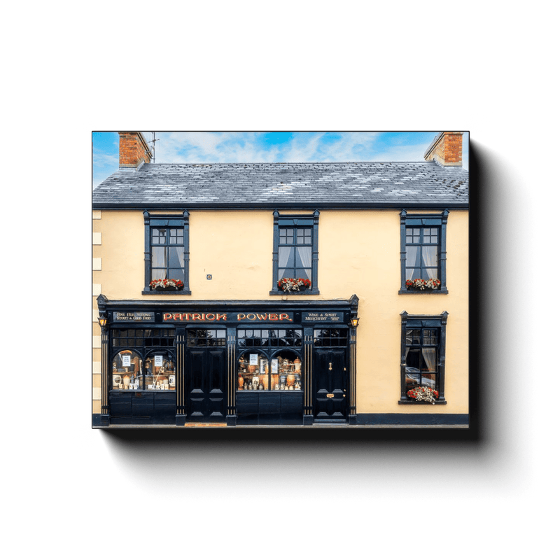 Canvas Wrap - Patrick Power's Pub, Clarecastle, County Clare - James A. Truett - Moods of Ireland - Irish Art