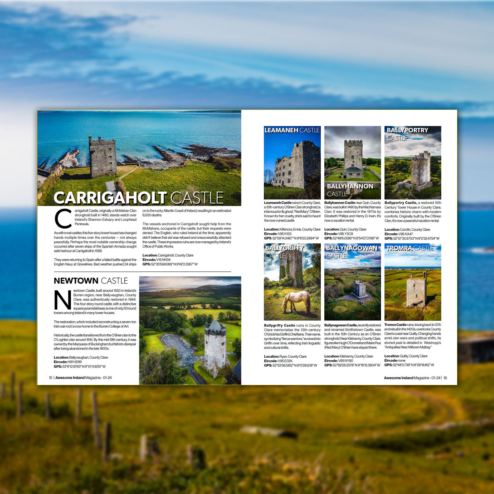 Awesome Ireland, No. 1 - Castles of County Clare