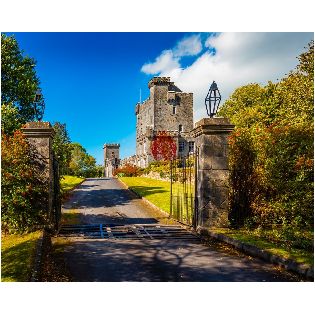 Print - Entrance Gate at Knappogue Castle, County Clare