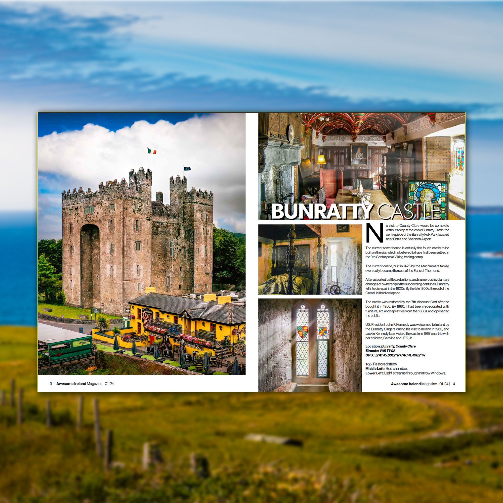 Awesome Ireland, No. 1 - Castles of County Clare