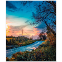 Print - Autumn Sunrise in Liscormick, County Clare