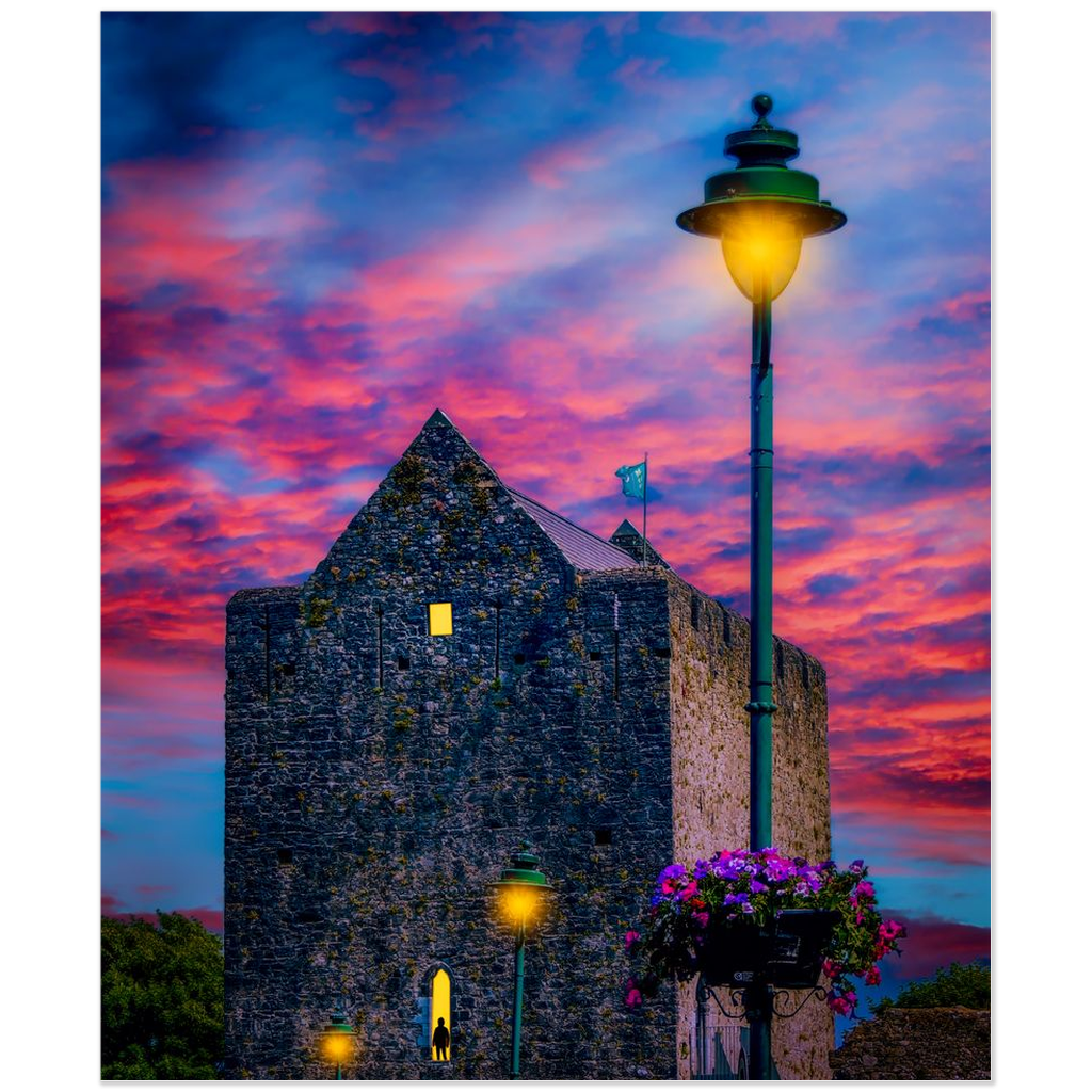 Print - Athenry Castle at Sunrise, County Galway