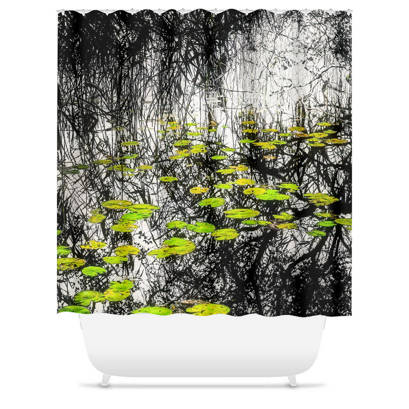 Shower Curtain - Lough Cullaunyheeda Reflections