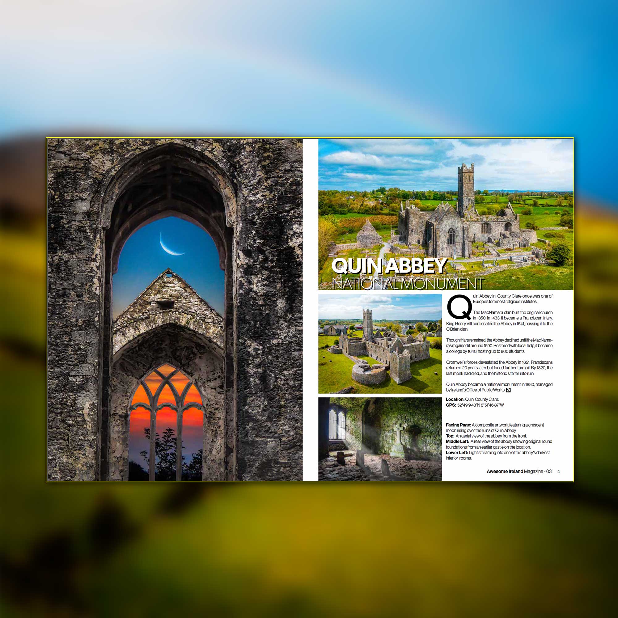 Awesome Ireland, No. 3 - Historic Irish Abbeys