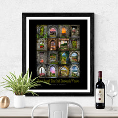 Giclee Fine Art Prints - Portals through Time: Irish Doorways & Windows