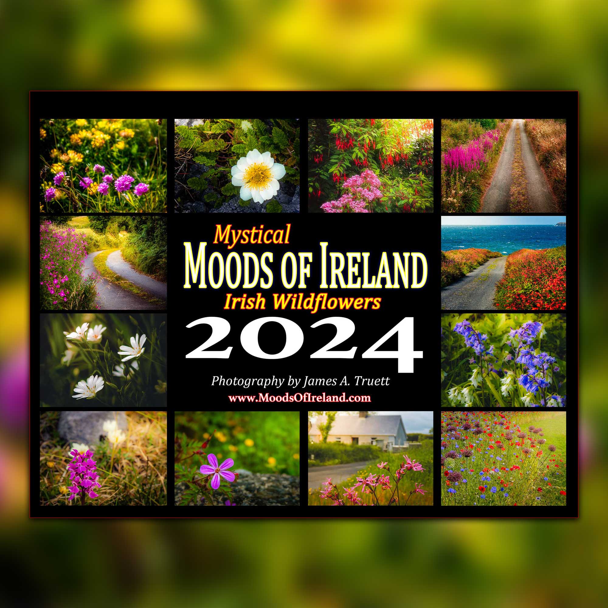 Irish Wildflowers Calendar & 15 oz. Mug Bundle