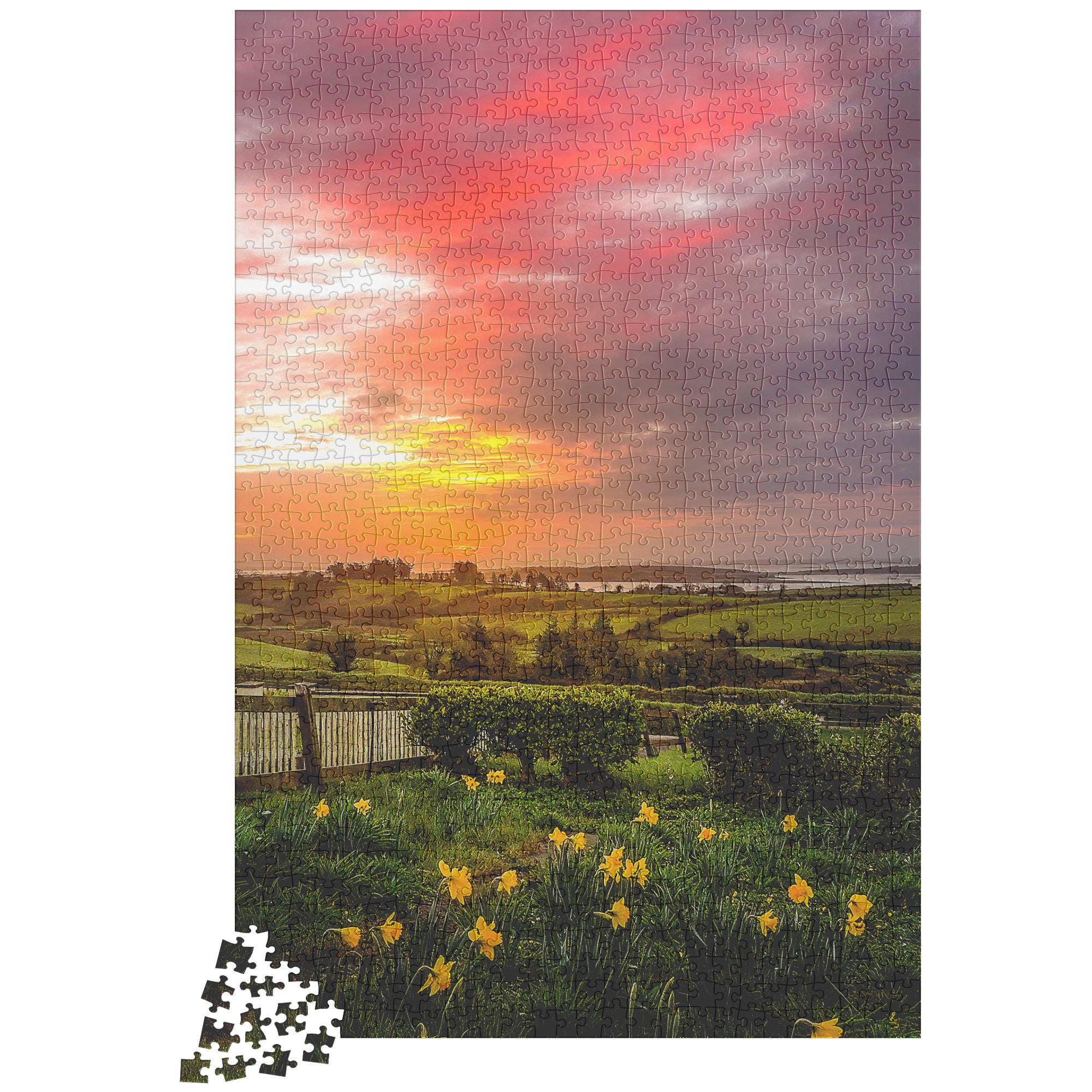 Puzzle - 2017 Spring Sunrise over Shannon Estuary