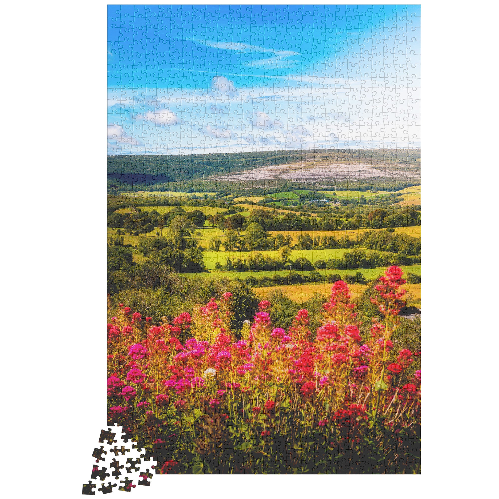 Puzzle - Burren Vista from Ailwee Cave, County Clare
