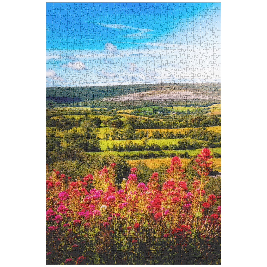 Puzzle - Burren Vista from Ailwee Cave, County Clare