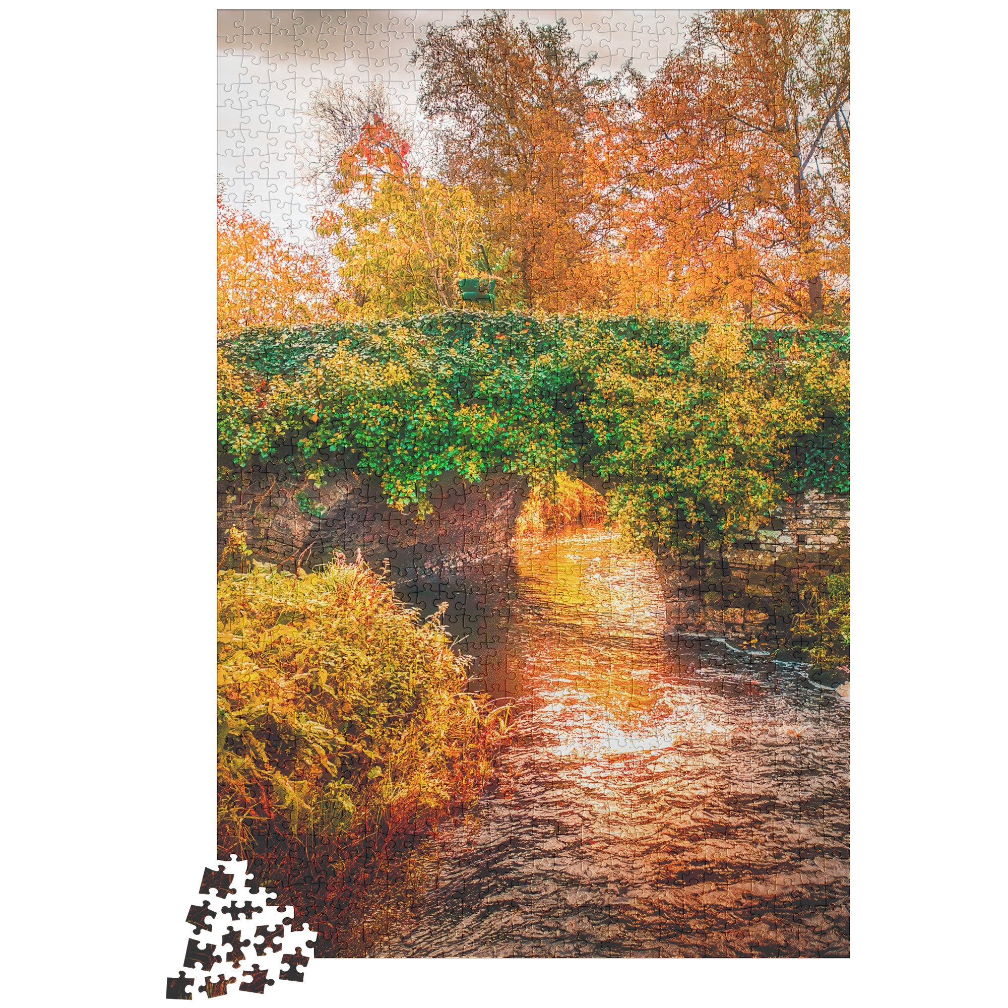 Puzzle -  Bridge over Cloon River at Cranny, County Clare