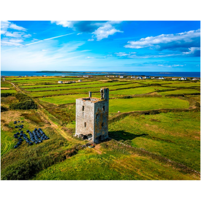 Print - Tromra Castle near Quilty, County Clare