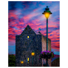Print - Athenry Castle at Sunrise, County Galway
