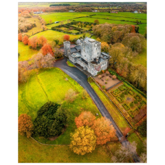 Print - Autumn at Knappogue Castle, County Clare