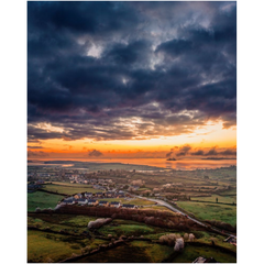 Print - January Sunrise over Kildysart, County Clare