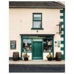 Print - O'Loclainn's Irish Whiskey Bar, Ballyvaughan, County Clare - Moods of Ireland