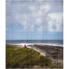 Shower Curtain - Ireland's Loophead Peninsula on the Wild Atlantic Way - James A. Truett - Moods of Ireland - Irish Art