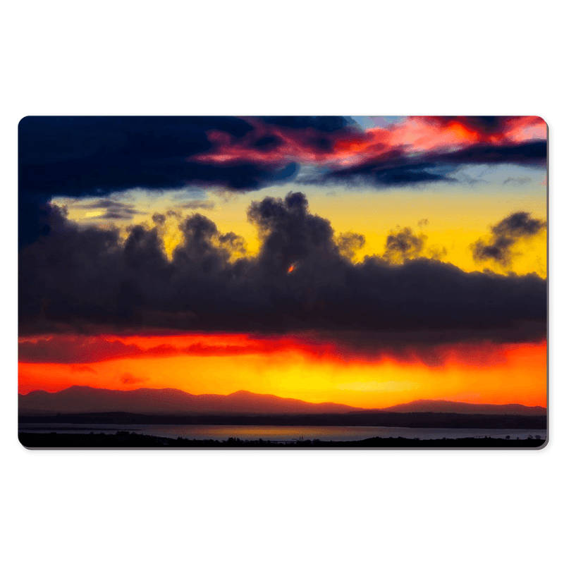 Desk Mat - Moody Sunrise over Ireland's Shannon Estuary - James A. Truett - Moods of Ireland - Irish Art