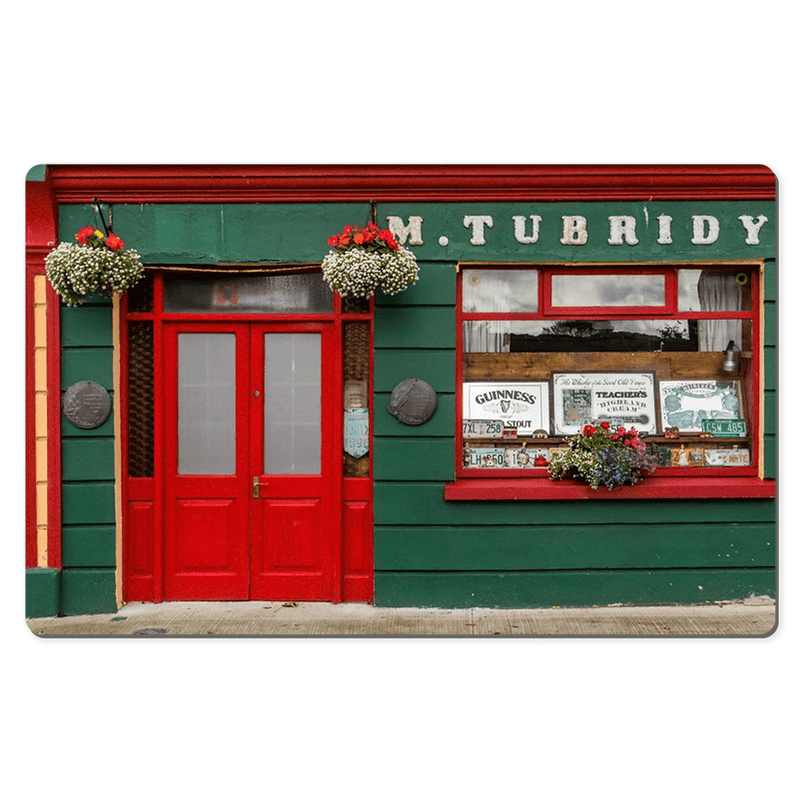 Desk Mat - Tubridy's Pub and B&B in Cooraclare, County Clare - James A. Truett - Moods of Ireland - Irish Art