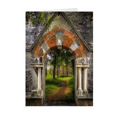 Folded Note Cards - Portal to Portumna Forest, County Galway - James A. Truett - Moods of Ireland - Irish Art