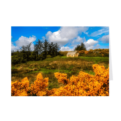 Folded Note Cards - Irish Cottage in Spring, County Clare, Ireland - James A. Truett - Moods of Ireland - Irish Art