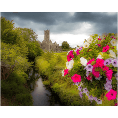 Print - Quin Abbey, County Clare - James A. Truett - Moods of Ireland - Irish Art