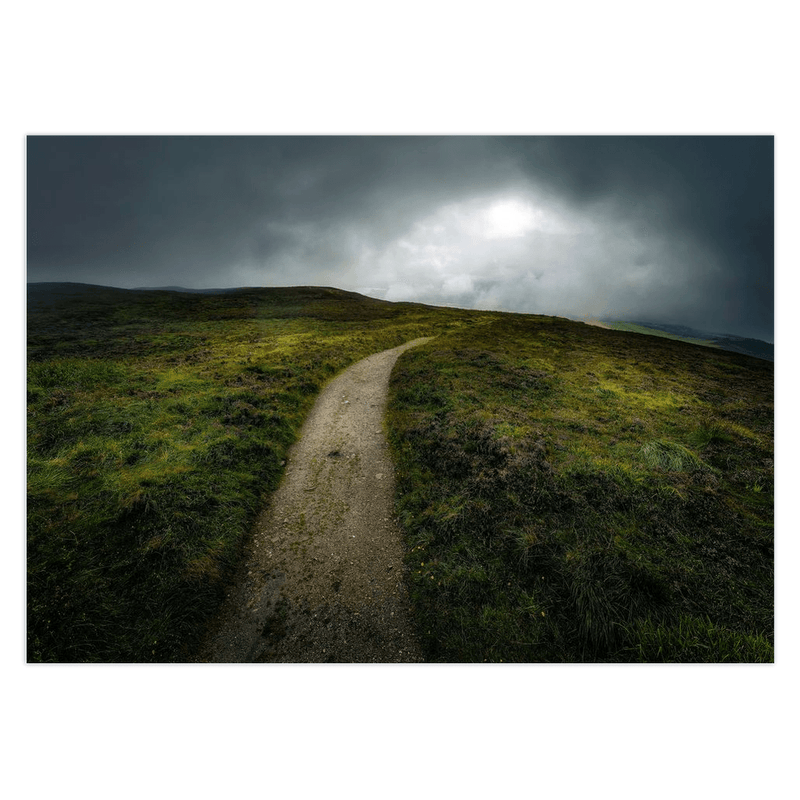 Folded Note Cards - Pathway to the Clouds, Tountinna, County Tipperary - Moods of Ireland
