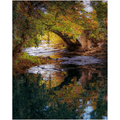 Print - Water under Clondegad Bridge, County Clare