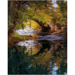 Print - Water under Clondegad Bridge, County Clare - James A. Truett - Moods of Ireland - Irish Art