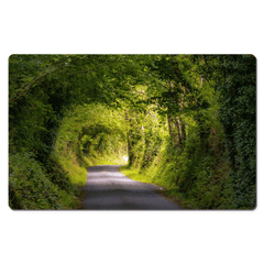 Desk Mat - Green Tunnel, County Clare, Ireland - James A. Truett - Moods of Ireland - Irish Art