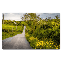 Desk Mat - Road through Irish Countryside, County Clare - James A. Truett - Moods of Ireland - Irish Art