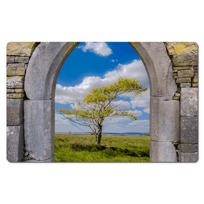 Desk Mat - Portal to Irish Summer, County Clare - James A. Truett - Moods of Ireland - Irish Art