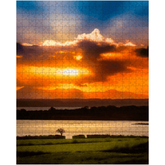 Puzzle - Glorious Shannon Estuary Sunrise, County Clare - James A. Truett - Moods of Ireland - Irish Art