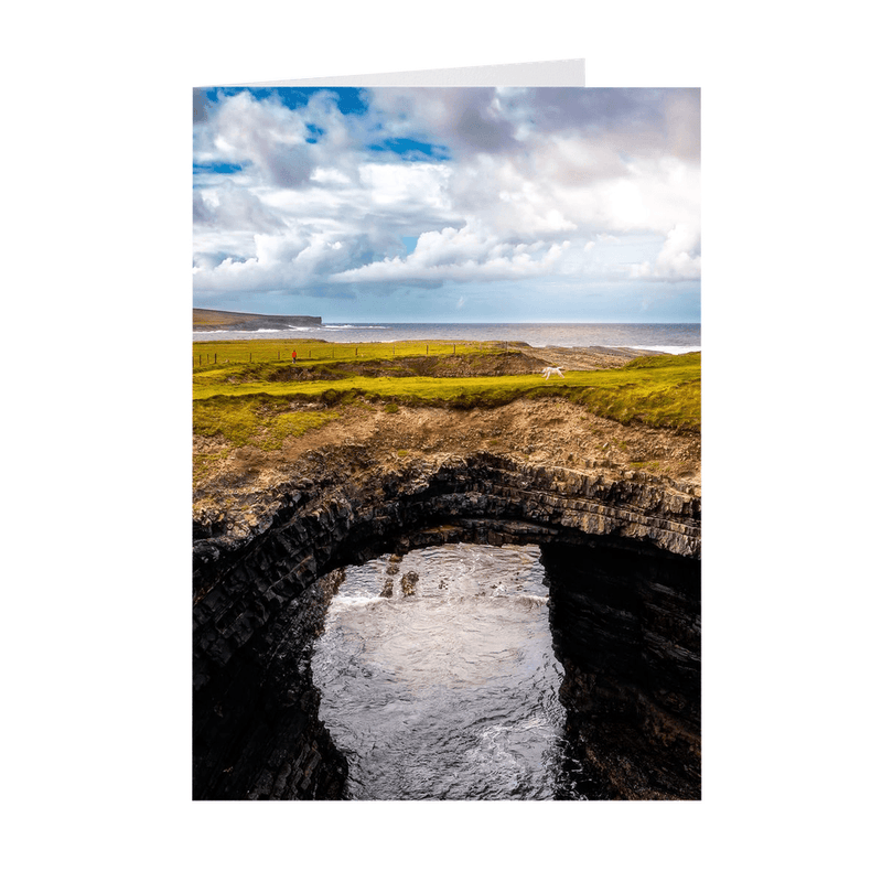 Folded Note Cards - Bridges of Ross, Loophead Peninsula, County Clare - James A. Truett - Moods of Ireland - Irish Art