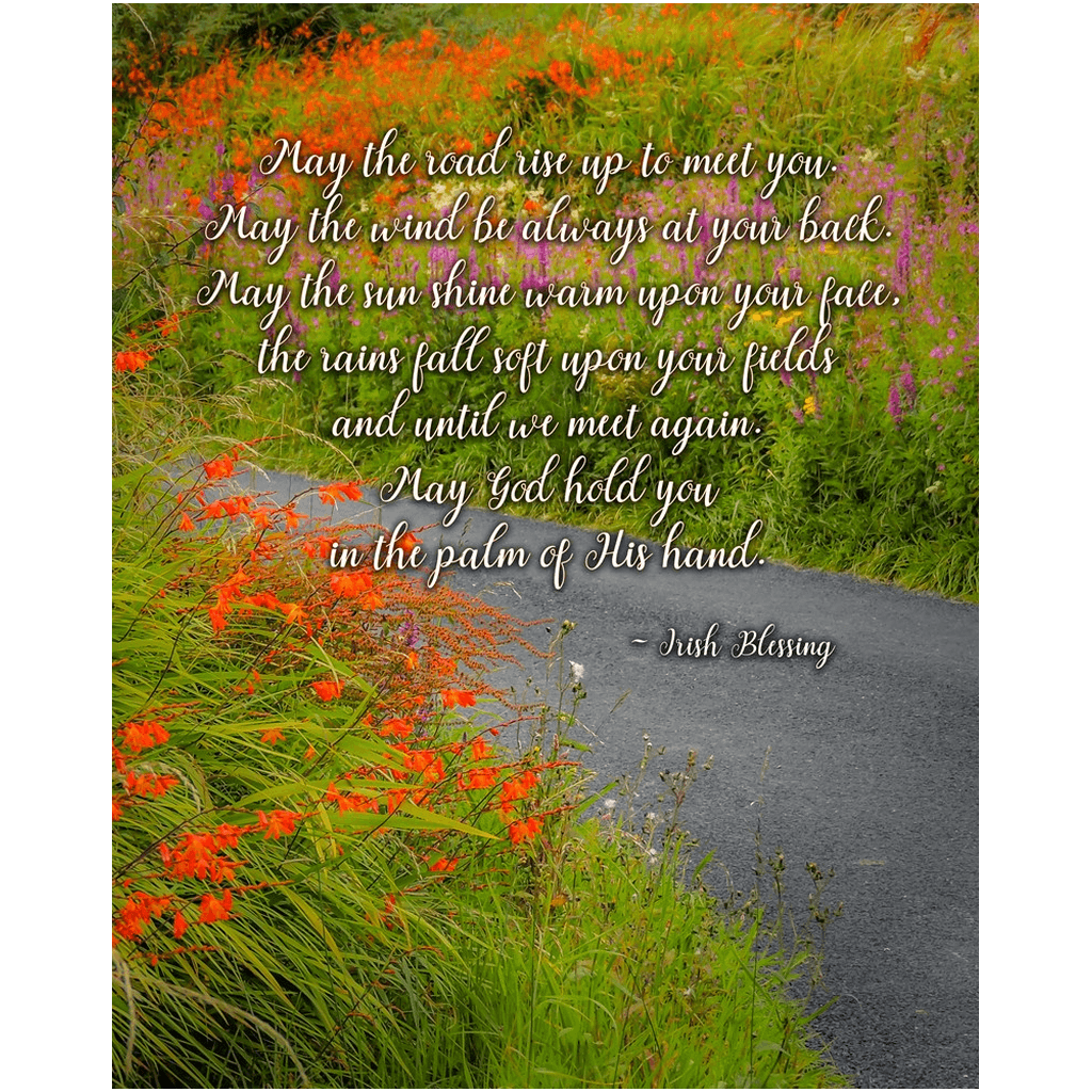 Irish Blessing Print - May the Road Rise to Meet You - James A. Truett - Moods of Ireland - Irish Art