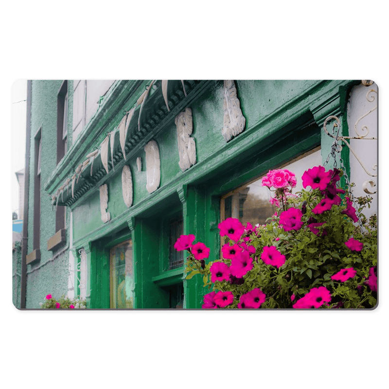 Desk Mat - F. O'Dea's Shop, Kinvara, County Galway - James A. Truett - Moods of Ireland - Irish Art