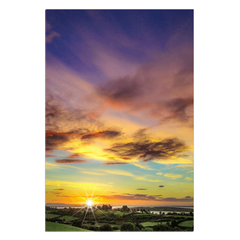 Canvas Wrap - Autumn Sunrise over Shannon Estuary, County Clare - James A. Truett - Moods of Ireland - Irish Art