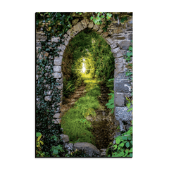 Canvas Wrap - Tranquil Irish Path in County Clare - James A. Truett - Moods of Ireland - Irish Art