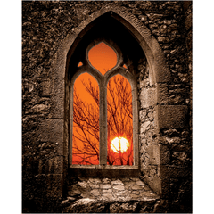 Print - Clare Abbey Sunrise, County Clare - James A. Truett - Moods of Ireland - Irish Art