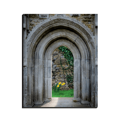Canvas Wraps - Sculpted Portal to Irish Spring Garden Canvas Wall Art Moods of Ireland 
