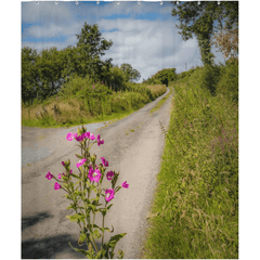 Shower Curtain - The Road Home, Lanna, County Clare - James A. Truett - Moods of Ireland - Irish Art