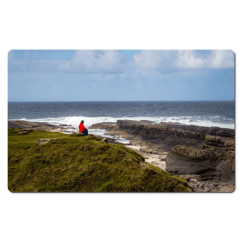 Desk Mat - Ireland's Loophead Peninsula on the Wild Atlantic Way - James A. Truett - Moods of Ireland - Irish Art