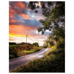 Print - The Road Home, Liscormick, County Clare - Moods of Ireland