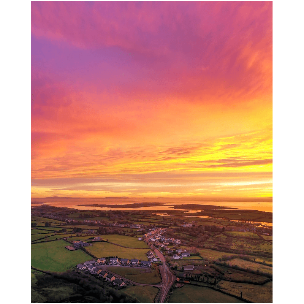 Print - November Sunrise over Kildysart, County Clare - James A. Truett - Moods of Ireland - Irish Art