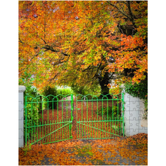 Puzzle - Green Gate in Autumn, County Clare - James A. Truett - Moods of Ireland - Irish Art