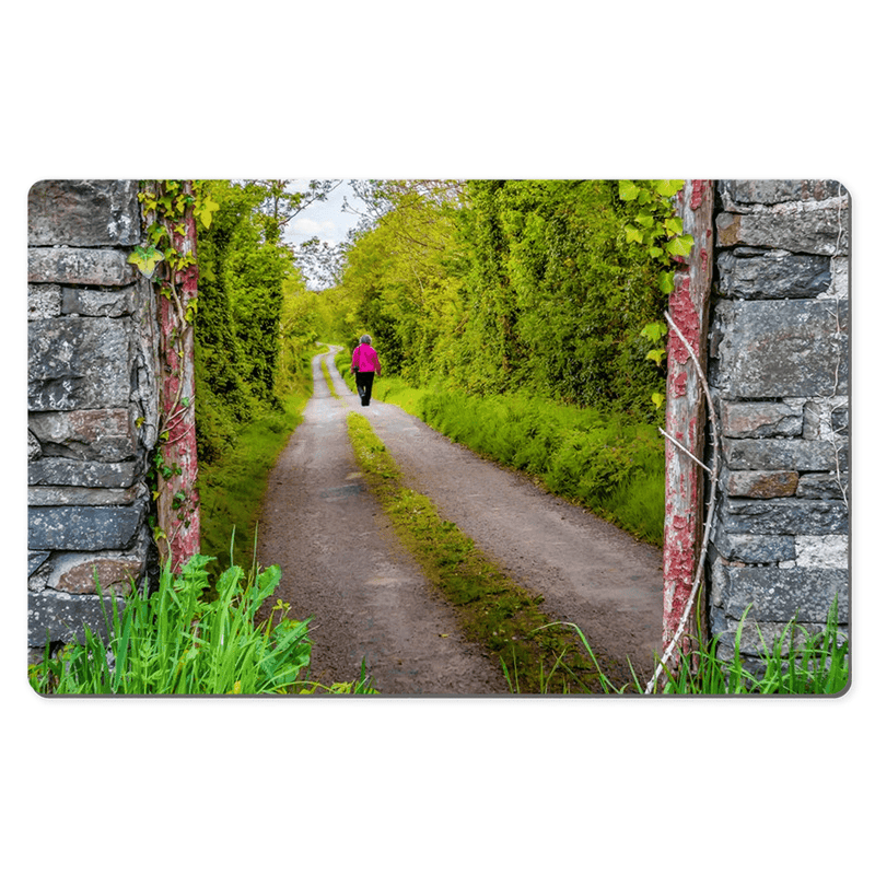 Desk Mat - Portal to County Clare Country Road - James A. Truett - Moods of Ireland - Irish Art