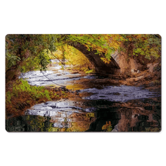 Desk Mat - Water under Clondegad Bridge, County Clare - James A. Truett - Moods of Ireland - Irish Art