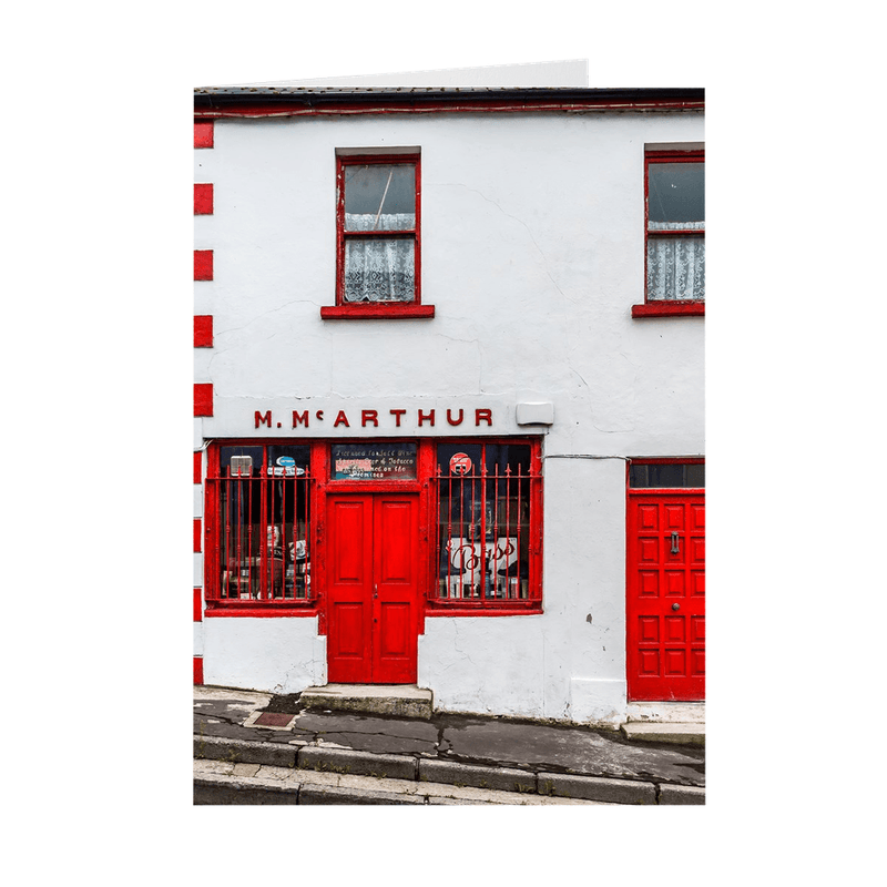 Folded Note Cards - McArthur's Pub, Tulla, County Clare - James A. Truett - Moods of Ireland - Irish Art