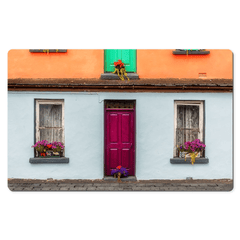 Desk Mat - Cottages of Labasheeda, County Clare - Moods of Ireland