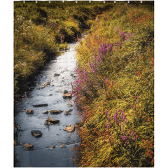 Shower Curtain - Late Summer Symphony of Colours, County Clare - Moods of Ireland